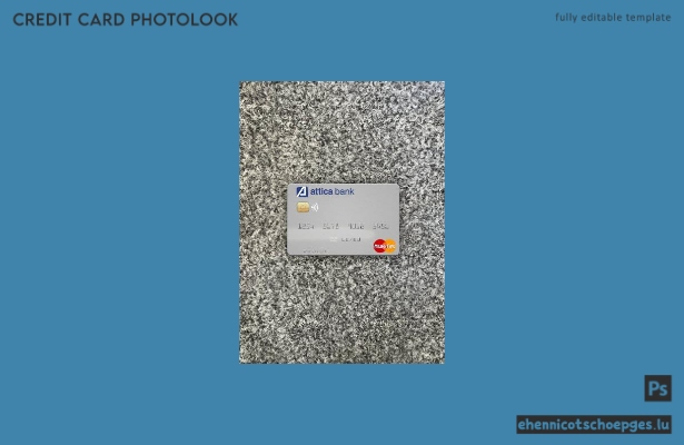 Griechenland Attica Bank Mastercard Photolook Beispielvorschau